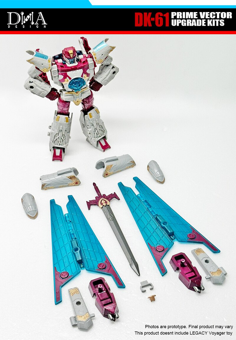 デイナデザインホラズム DNA Design's DK-61 Vector Prime Upgrade Kit Official Images & Details